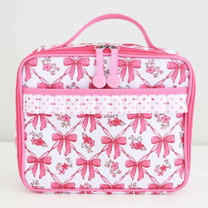 Kids Embroidered Ruffle Lunchbox | Bow Besties