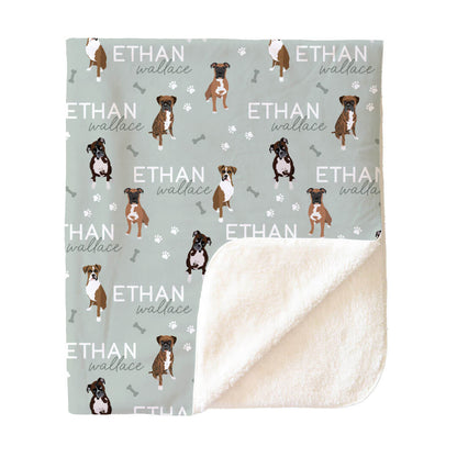 Personalized Kids Blankets | Dog Breeds - Part 1