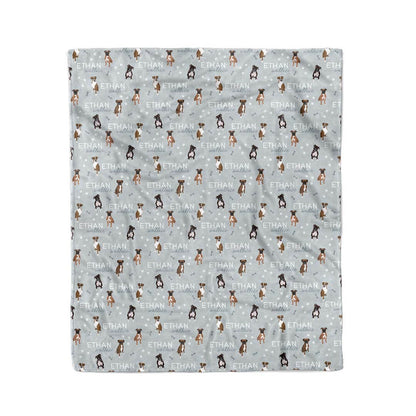Personalized Kids Blanket | Boxer