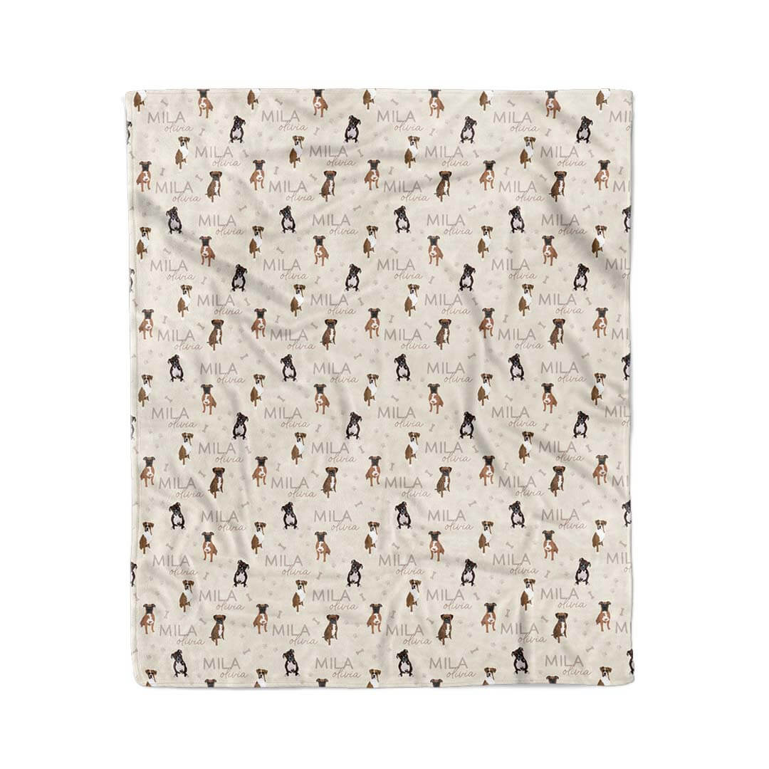 Personalized Kids Blanket | Boxer