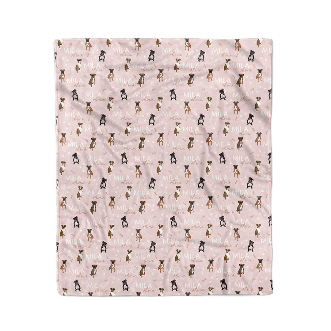 Personalized Kids Blanket | Boxer
