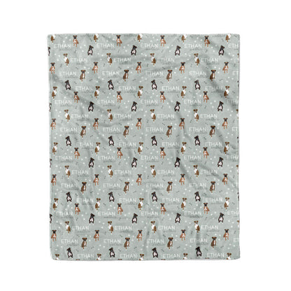 Personalized Kids Blanket | Boxer