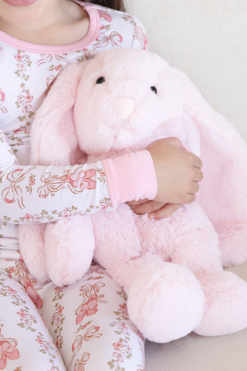 Embroidered Large Cuddle Plush Friends | Honey Bunny