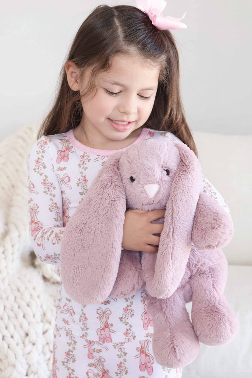 Embroidered Large Cuddle Plush Friends | Honey Bunny