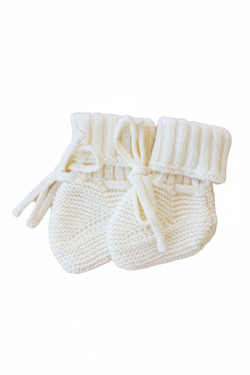 Knit Baby Booties