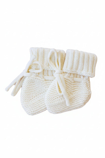Knit Baby Booties