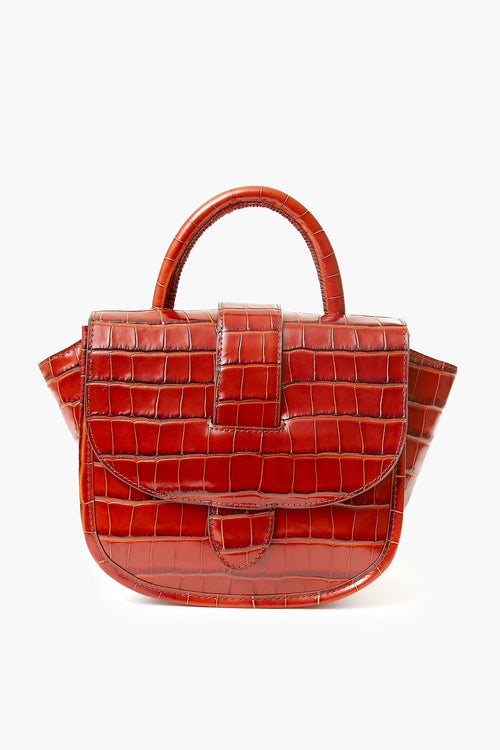 Chestnut Giselle Belt Detail Top Handle Crossbody