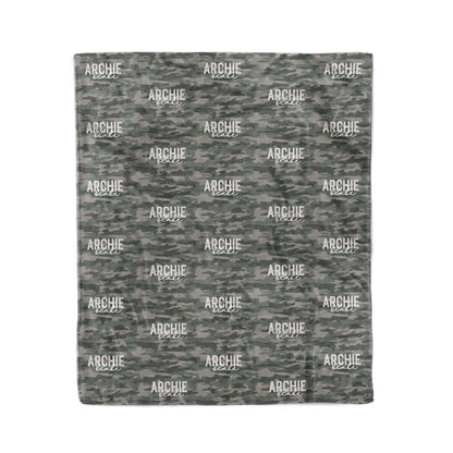 Camo Crew Personalized Kids Blanket