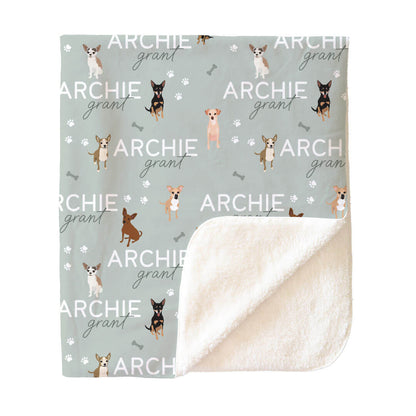 Personalized Kids Blankets | Dog Breeds - Part 1