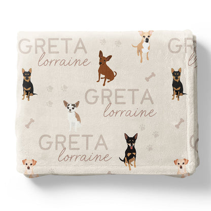 Personalized Kids Blankets | Dog Breeds - Part 1