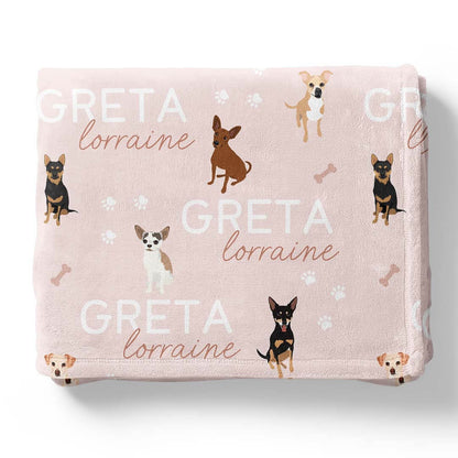 Personalized Kids Blankets | Dog Breeds - Part 1
