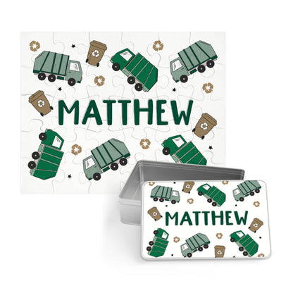Kids Personalized 30 Piece Puzzle | Clean Up Crew