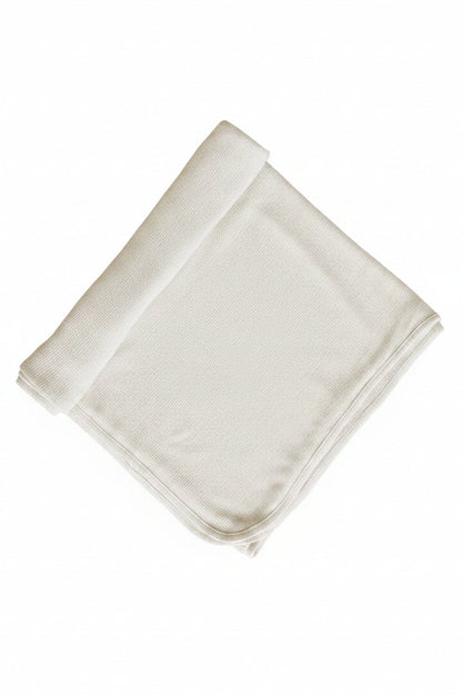Eggshell Waffle Bamboo Oversized Swaddle Blanket