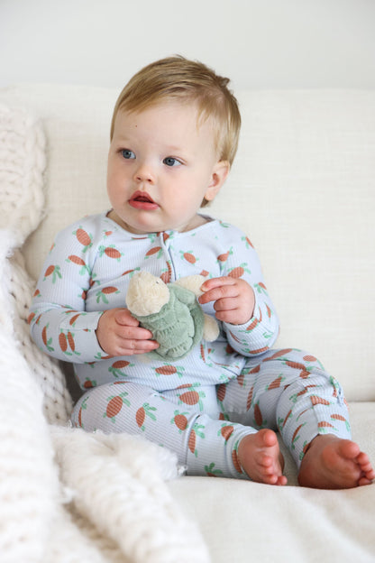 Bamboo Waffle Convertible Zip Romper | Coastal Cruisers