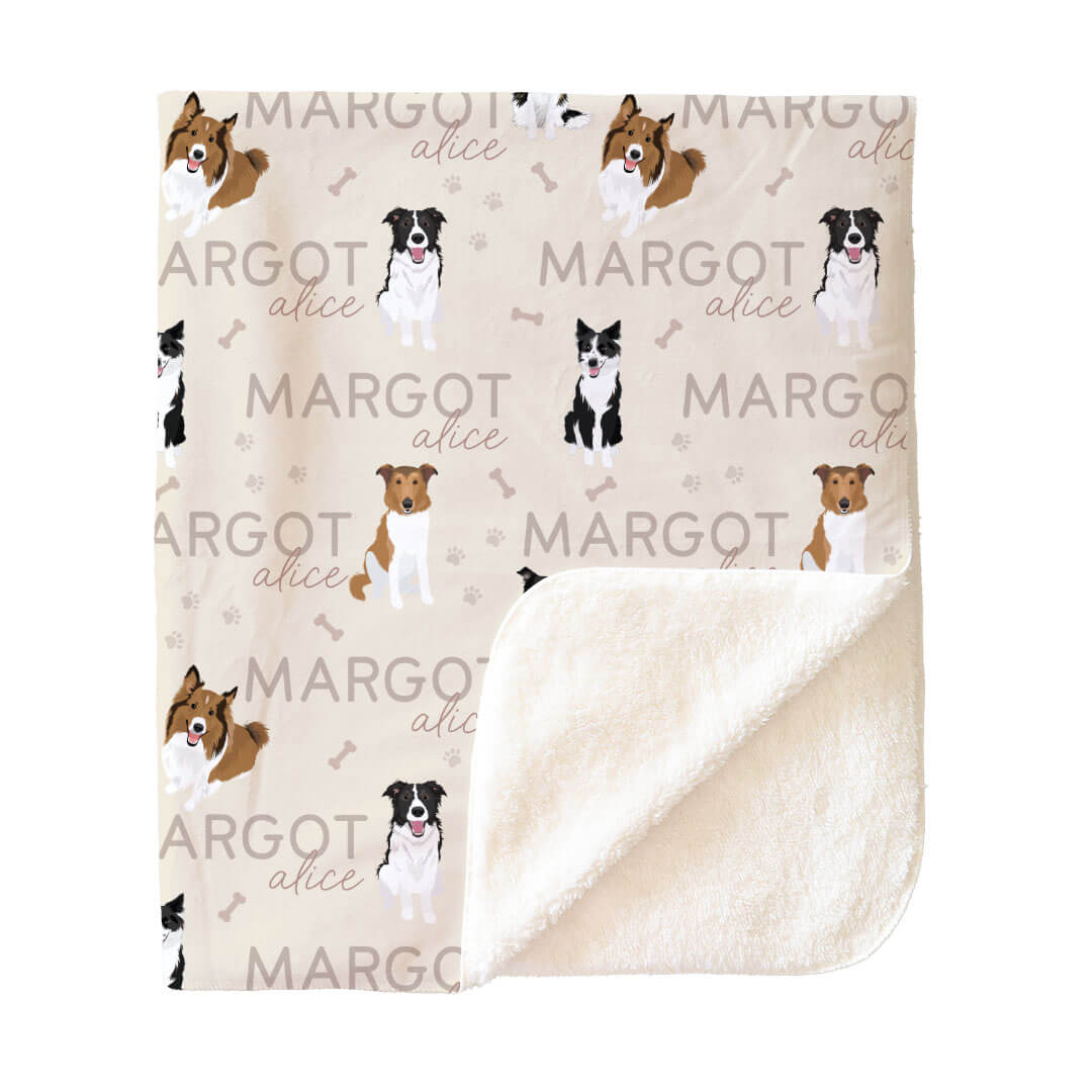 Personalized Kids Blankets | Dog Breeds - Part 1