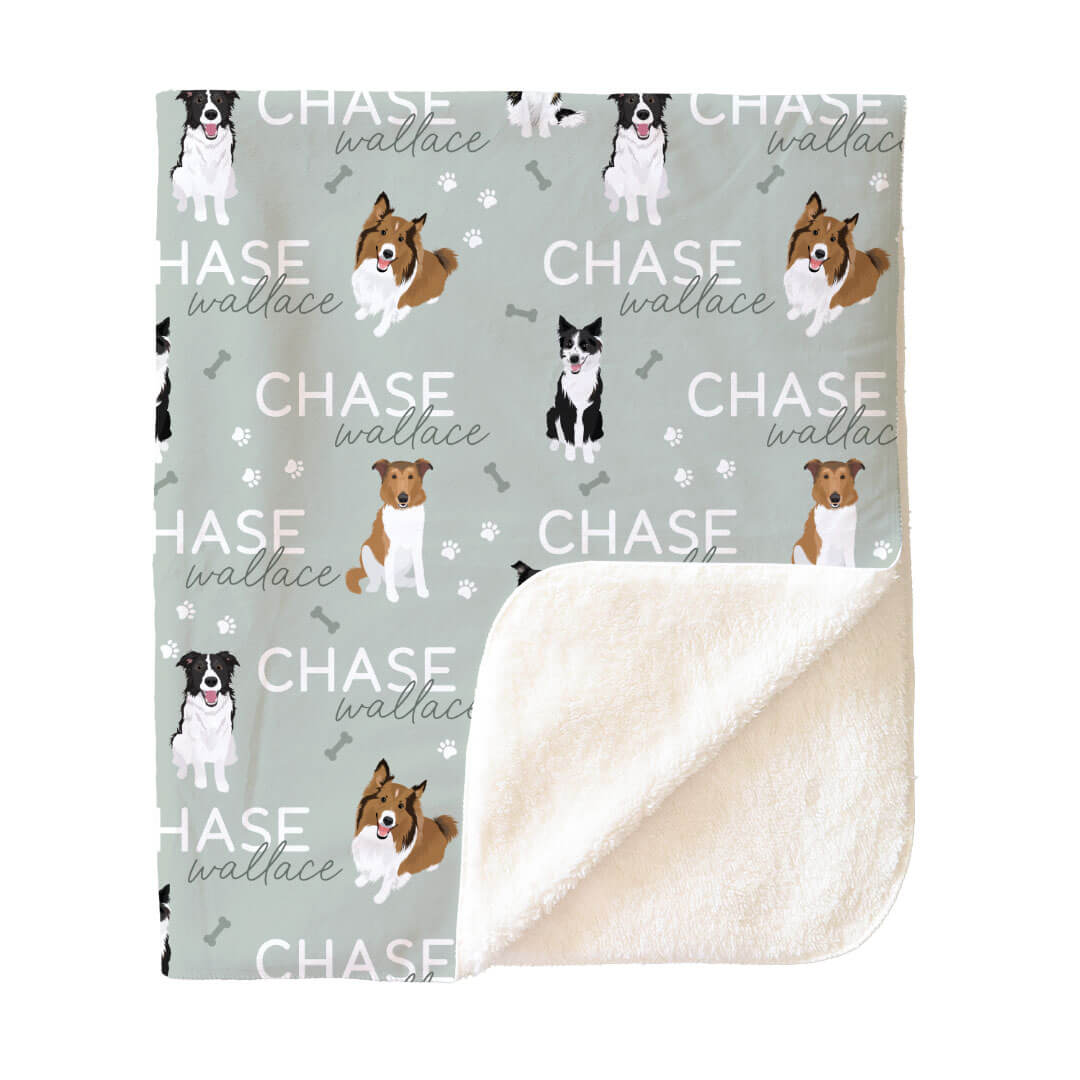 Personalized Kids Blankets | Dog Breeds - Part 1