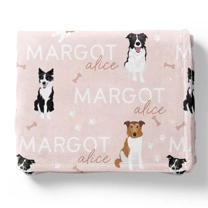 Personalized Kids Blankets | Dog Breeds - Part 1