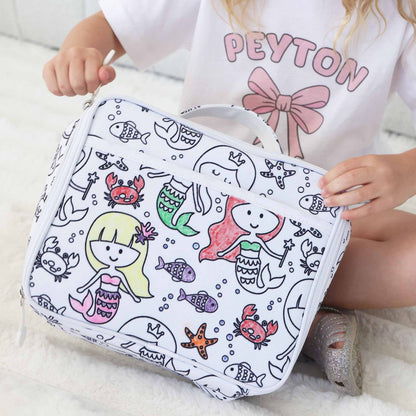 Kids Colorable Lunchbox | Mermaid Magic