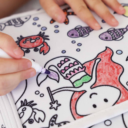 Kids Colorable Lunchbox | Mermaid Magic