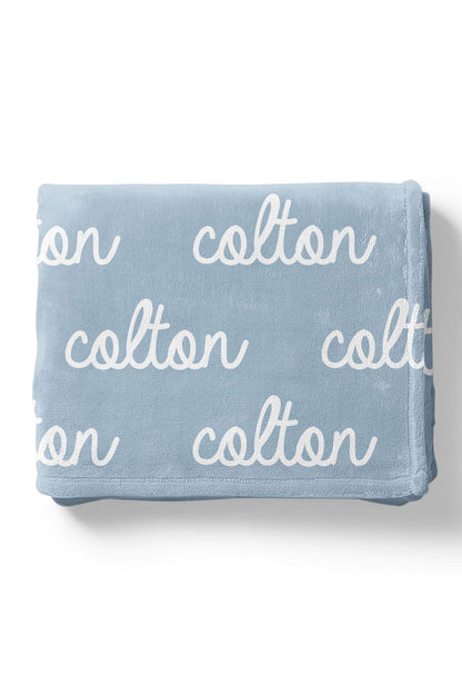 Personalized Color Blanket | Plush Pastels