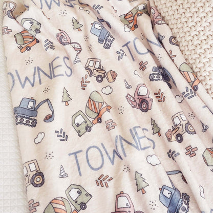 New Build Personalized Kids Blanket