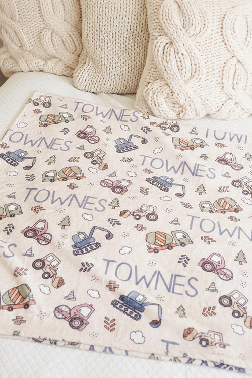 New Build Personalized Kids Blanket