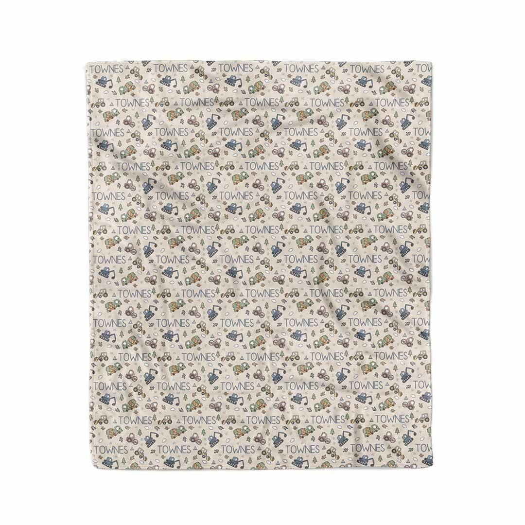 New Build Personalized Kids Blanket
