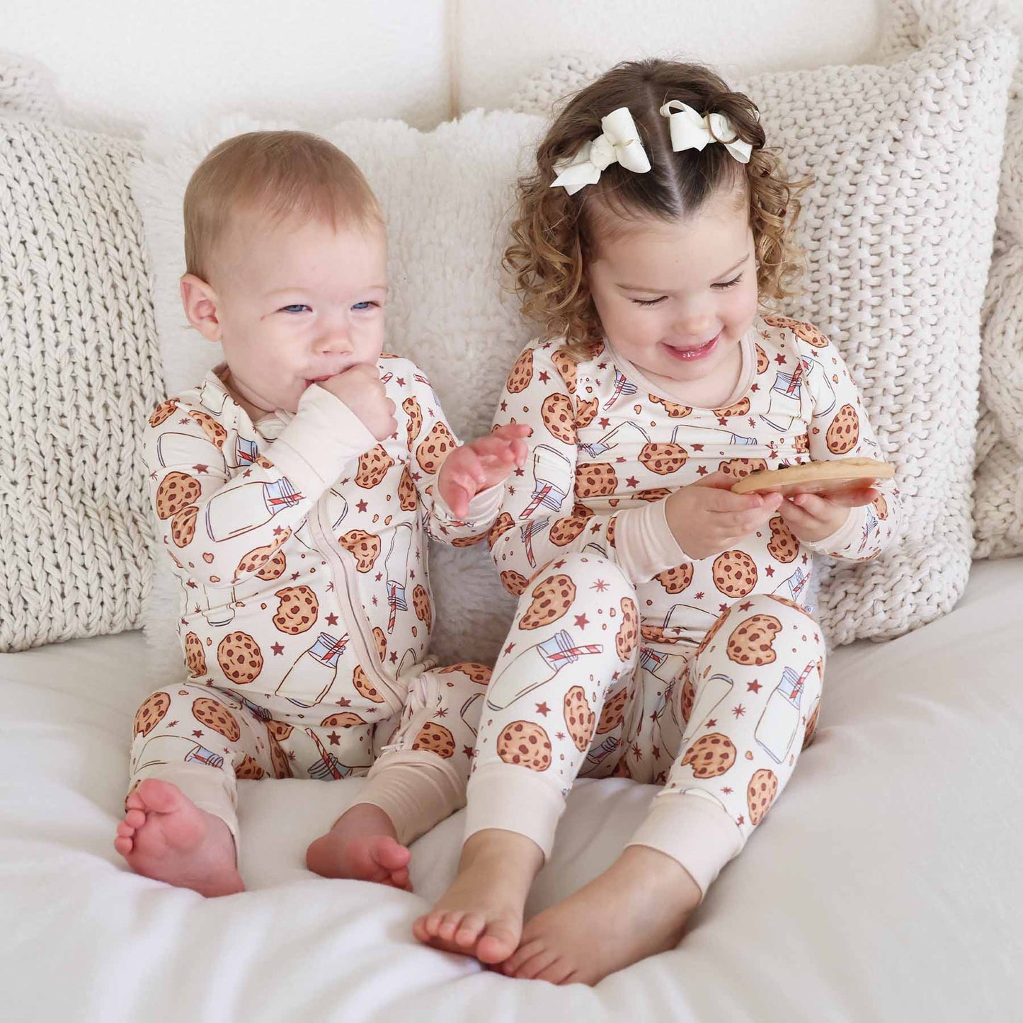 Cookie Cuddles Convertible Zip Romper