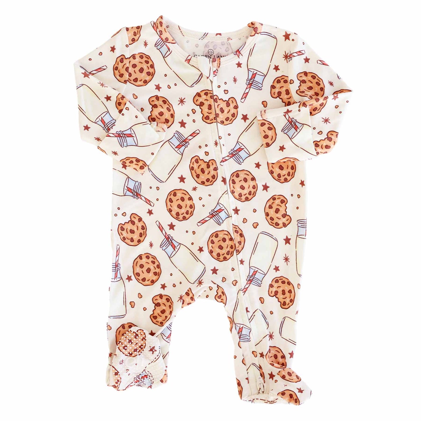 Cookie Cuddles Zipper Footie