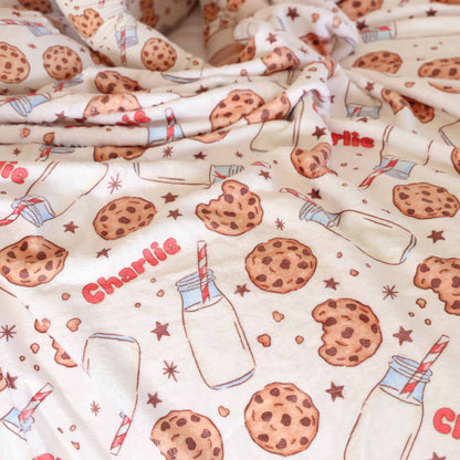 Cookie Cuddles Personalized Kids Blanket
