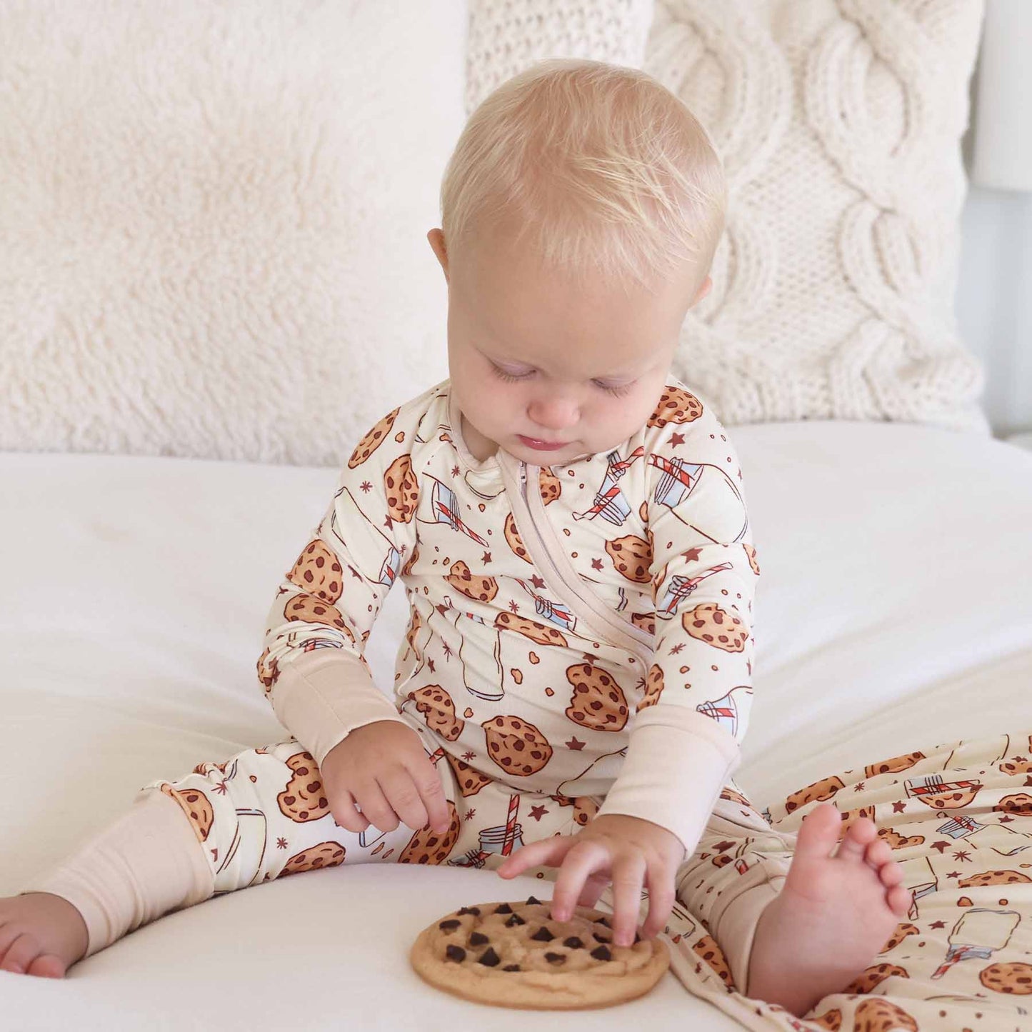 Cookie Cuddles Convertible Zip Romper