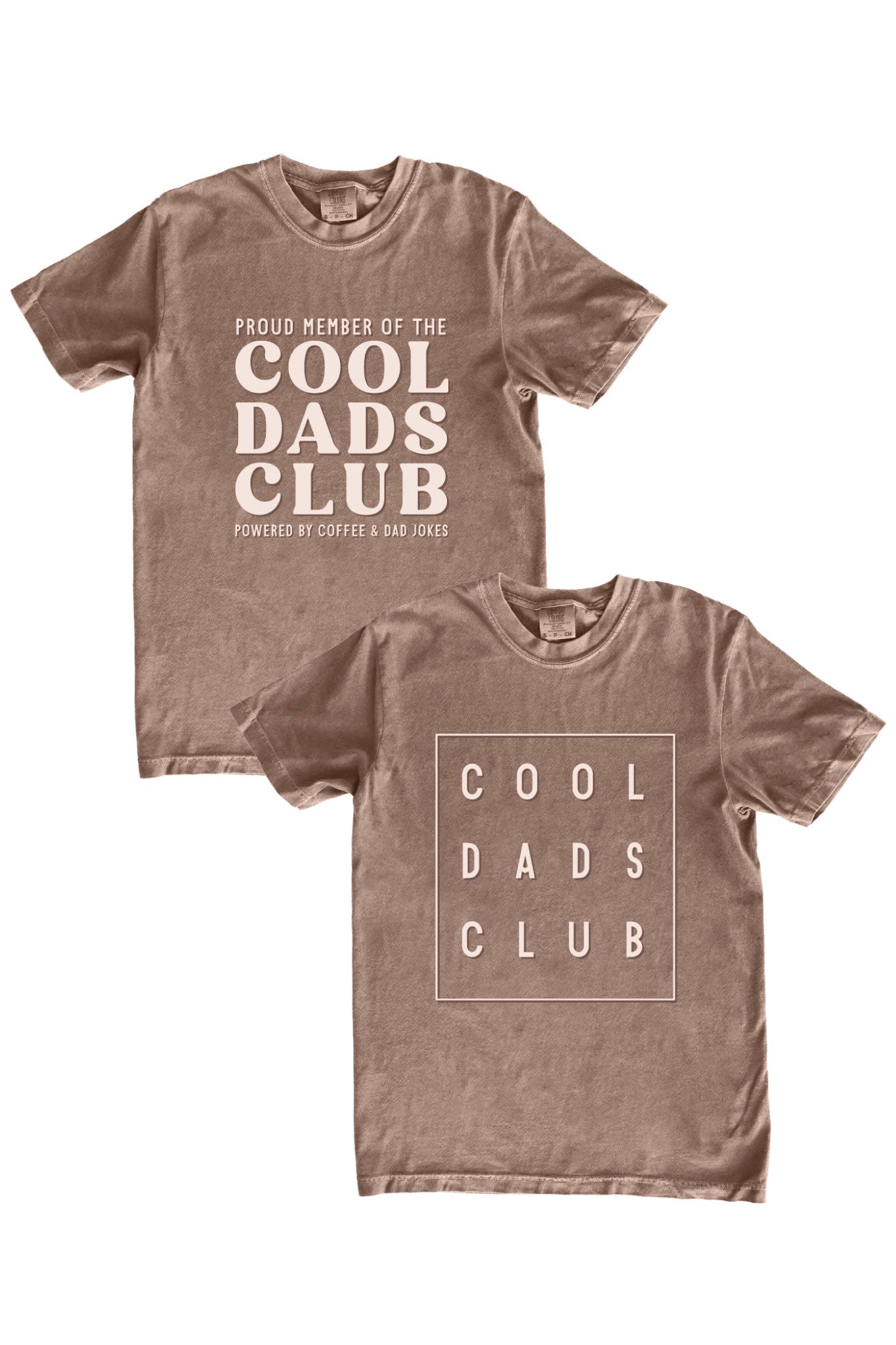 Cool Dad's Club Graphic Tee | Espresso