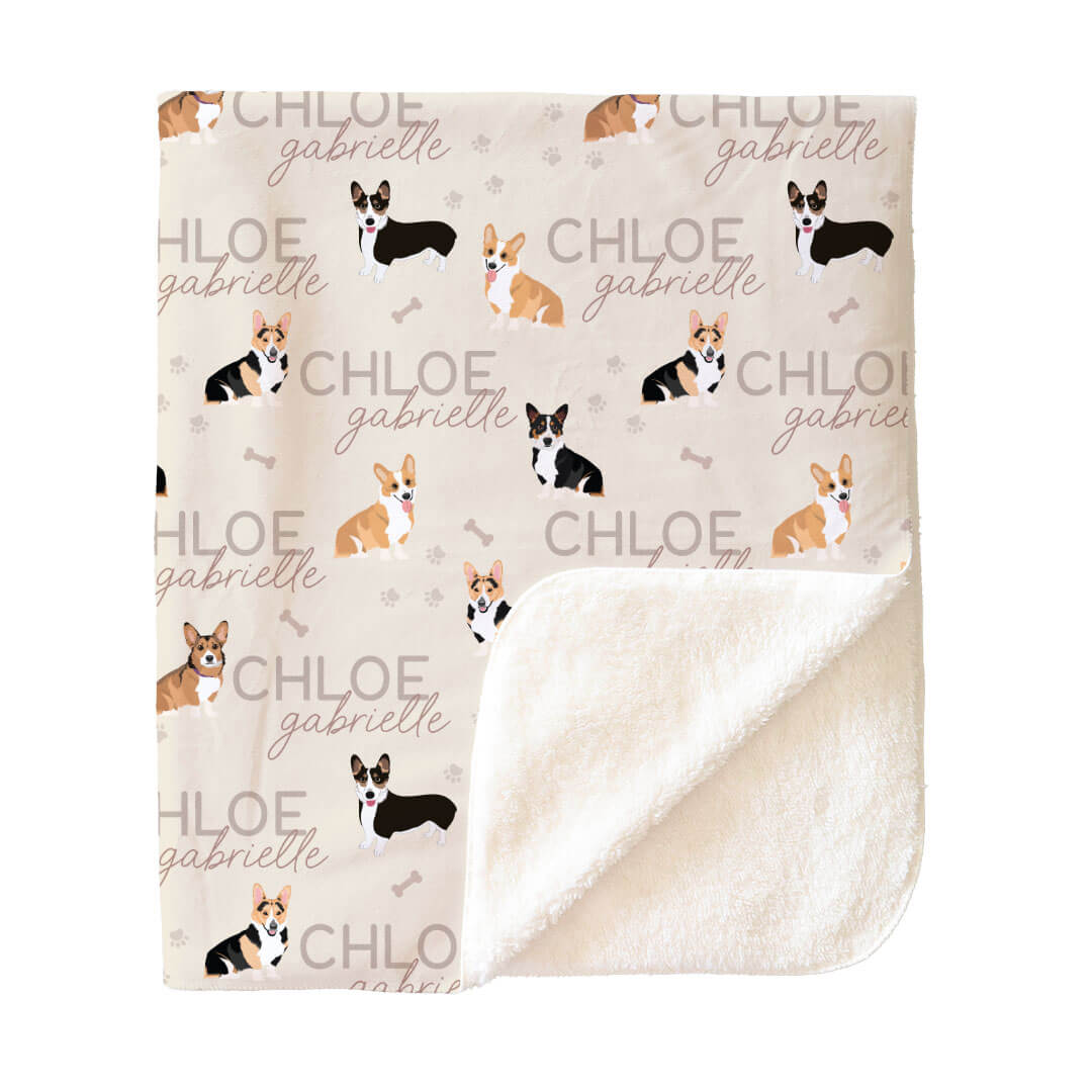 Personalized Kids Blankets | Dog Breeds - Part 1