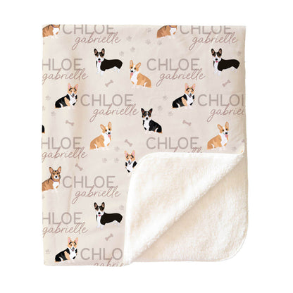 Personalized Kids Blankets | Dog Breeds - Part 1