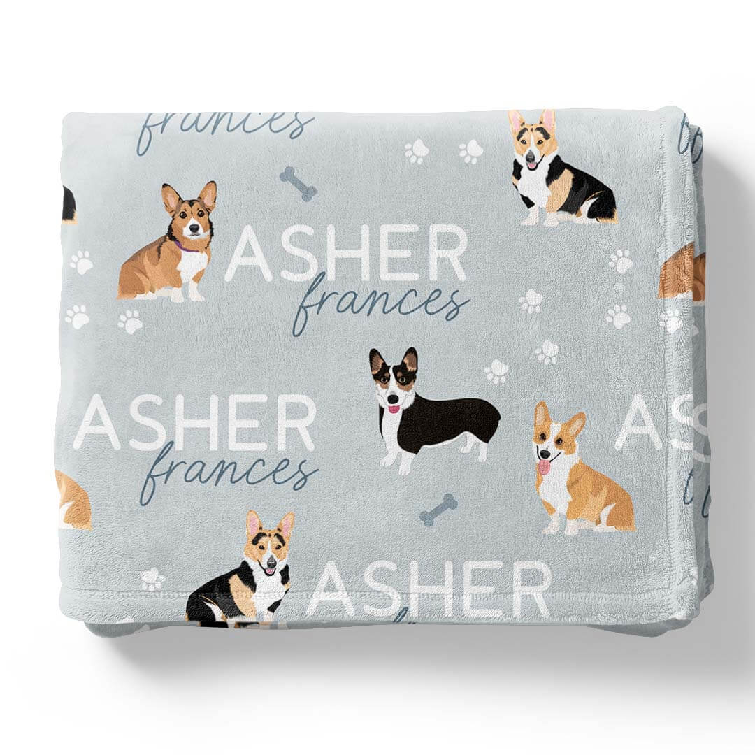 Personalized Kids Blankets | Dog Breeds - Part 1