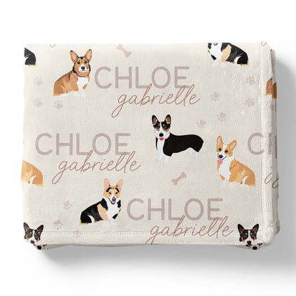 Personalized Kids Blankets | Dog Breeds - Part 1