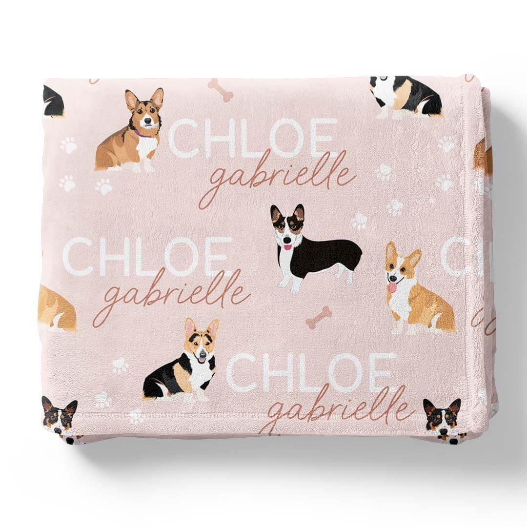 Personalized Kids Blankets | Dog Breeds - Part 1