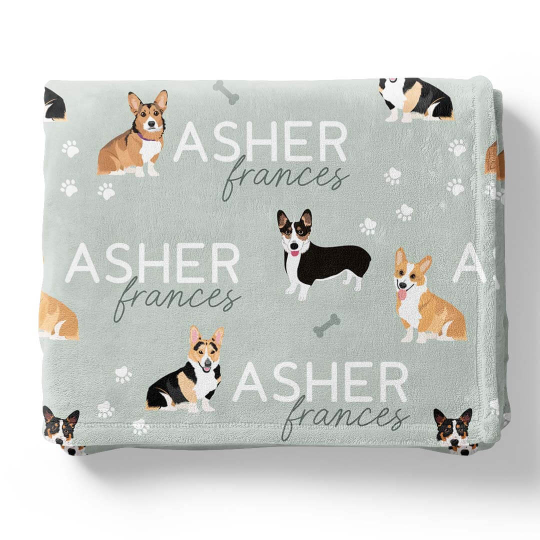 Personalized Kids Blankets | Dog Breeds - Part 1