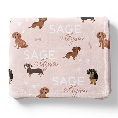Personalized Kids Blankets | Dog Breeds - Part 1