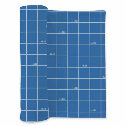 Personalized Baby Name Swaddle Blanket | Sunset Squares
