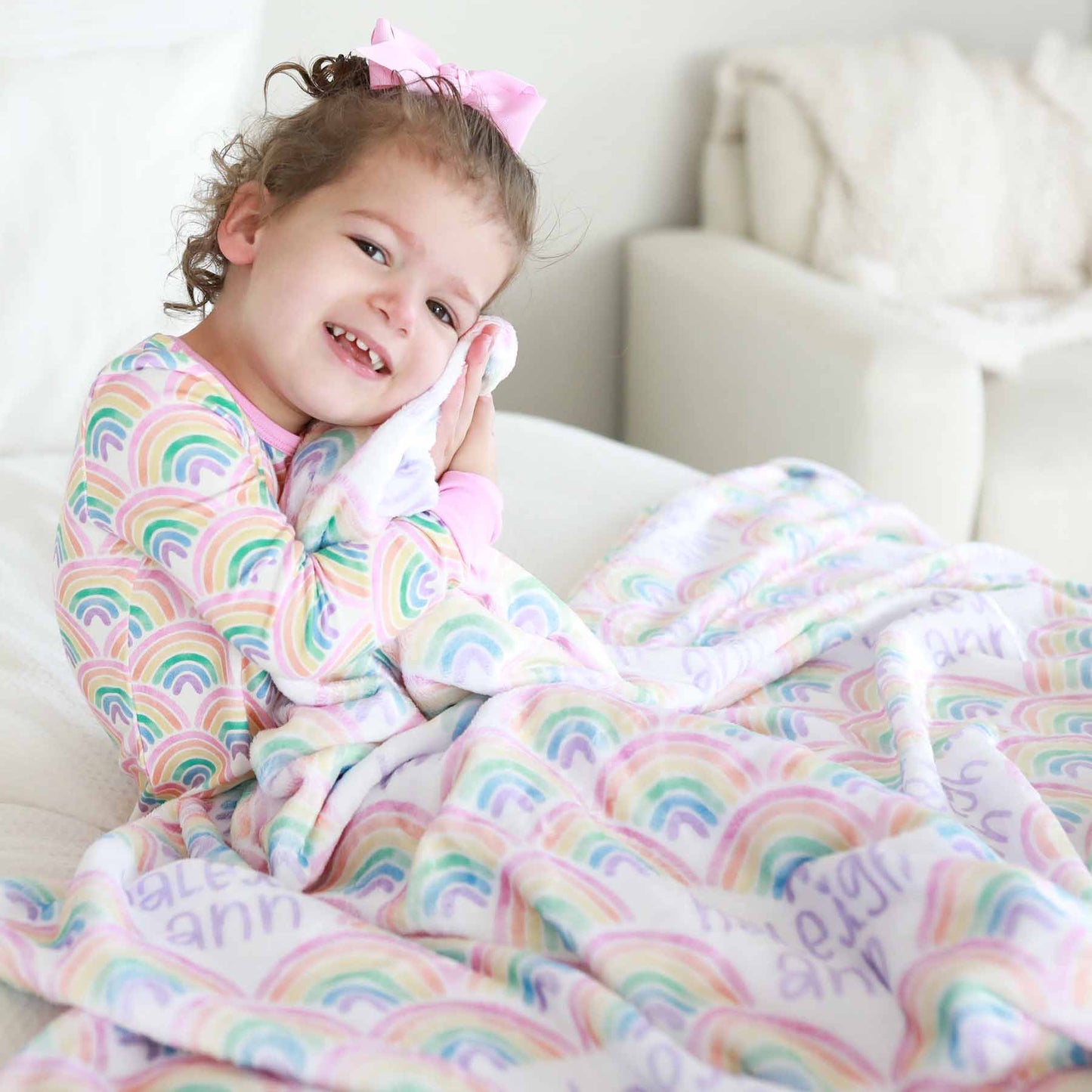 Daydream Personalized Kids Blanket