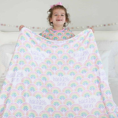 Daydream Personalized Kids Blanket
