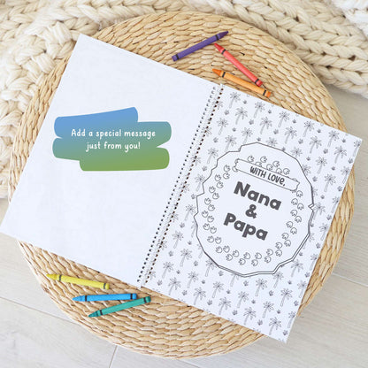 Personalized Coloring Book | Jurassic Playground