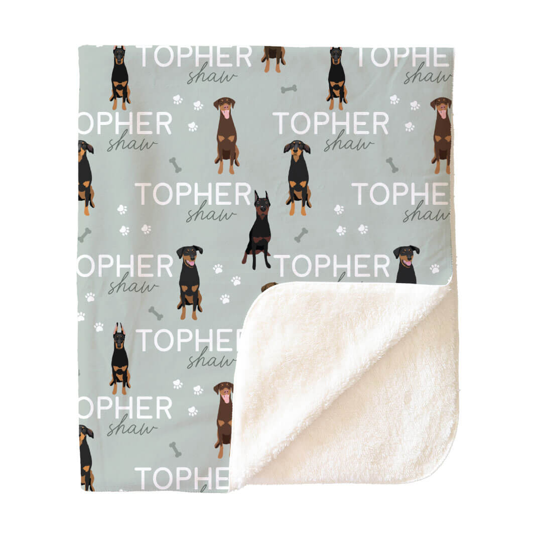 Personalized Kids Blankets | Dog Breeds - Part 1