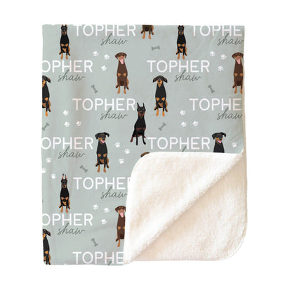 Personalized Kids Blankets | Dog Breeds - Part 1