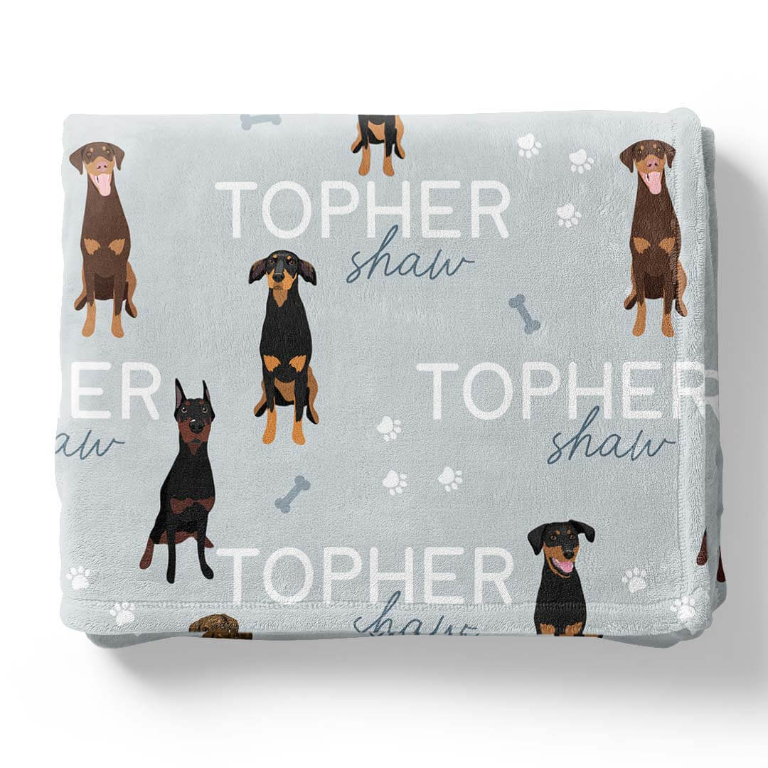 Personalized Kids Blankets | Dog Breeds - Part 1