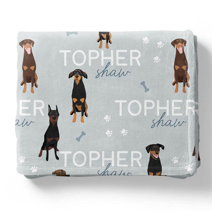 Personalized Kids Blankets | Dog Breeds - Part 1