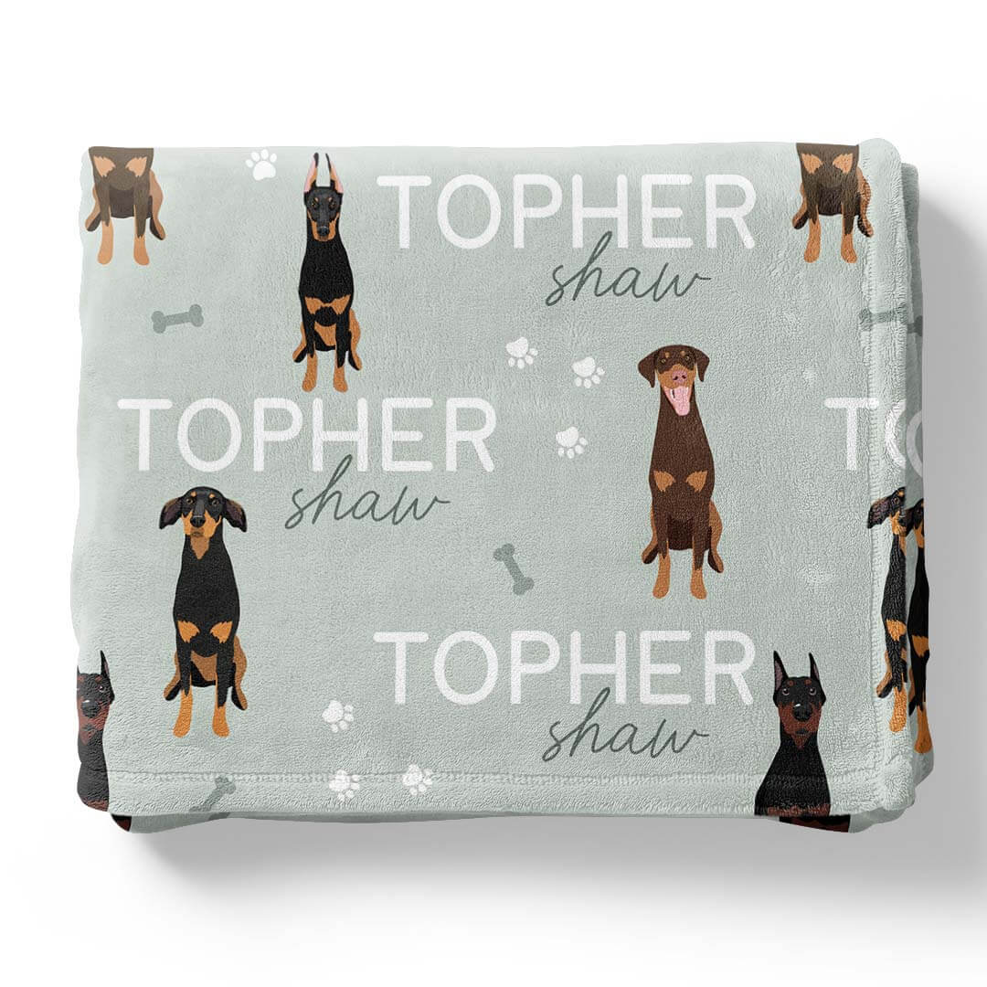 Personalized Kids Blankets | Dog Breeds - Part 1