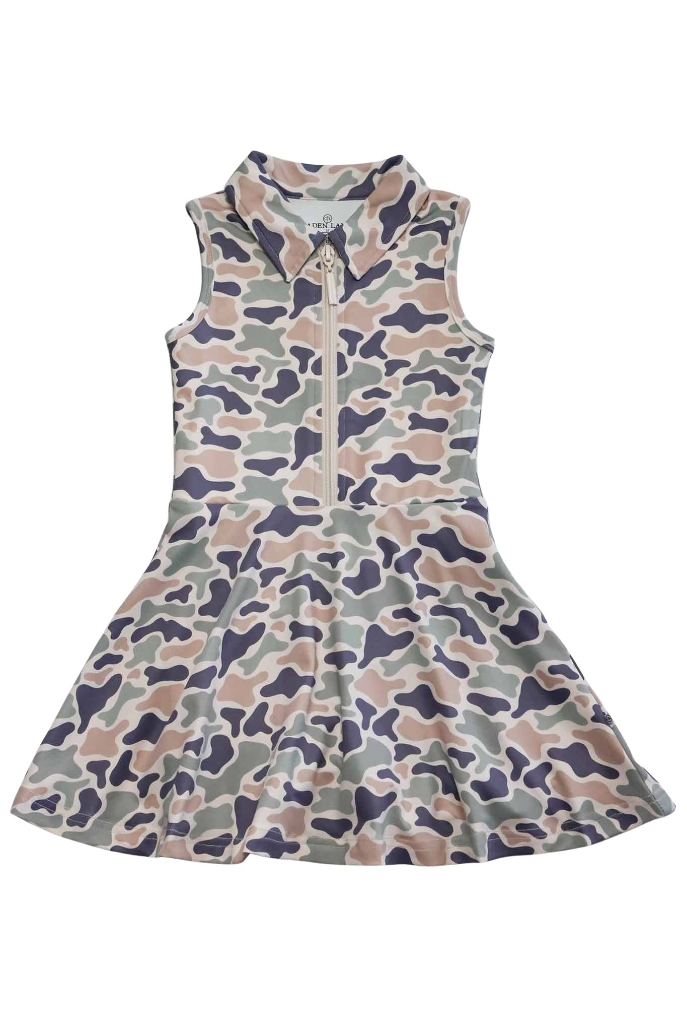 Girls' Polo Dress | Camo Cutie
