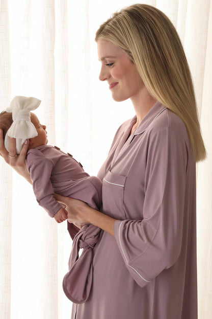 Labor & Delivery Nightgown | Dusty Purple